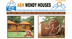 Desktop Screenshot of ahwendyhouses.co.za